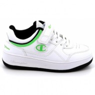  παιδικό αθλητικό παπούτσι για αγόρι champion rebound low b ps low cut shoe χρώματος λευκό s32406-ww0