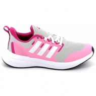  αθλητικό παπούτσι για κορίτσι adidas fortarun 2.0 cloudfoam sport running lace shoes χρώματος ροζ hr