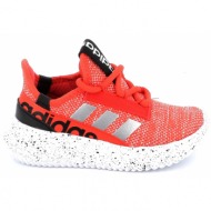  παιδικό αθλητικό παπούτσι για αγόρι adidas kaptir 2.0 slip-on shoes χρώματος κόκκινο hq3825