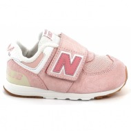  παιδικό αθλητικό παπούτσι για κορίτσι new balance χρώματος ροζ nw574ch1