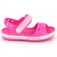  παιδικό πέδιλο για κορίτσι crocs bayaband sandal k ανατομικό χρώματος φούξια 205400-6qq