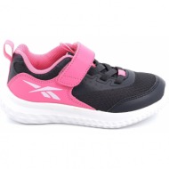  παιδικό αθλητικό παπούτσι για κορίτσι reebok rush runner 4 0al χρώματος ροζ hp4787