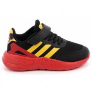 παιδικό αθλητικό παπούτσι για αγόρι adidas nebzed mickey elk χρώματος μαύρο ig5372
