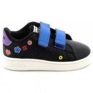  παιδικό αθλητικό παπούτσι για κορίτσι adidas advantage cfi4k χρώματος μαύρο ie7457