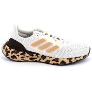 αθλητικό παπούτσι για κορίτσι adidas pureboost 23 w χρώματος λευκό animal if1558