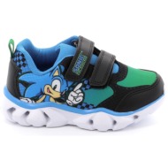  παιδικό αθλητικό παπούτσι για αγόρι sega sonic the hedgehog με φωτάκια χρώματος μπλε sc000175