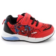  παιδικό αθλητικό παπούτσι για αγόρι marvel spider man με φωτάκια χρώματος κόκκινο sp012605