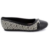  γυναικεία μπαλαρίνα piccadilly χρώματος μαύρο 122012-2