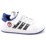  παιδικό αθλητικό παπούτσι για αγόρι adidas grand court spider man el χρώματος λευκό if0925