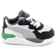  παιδικό αθλητικό παπούτσι για αγόρι puma x-ray speed ac inf χρώματος λευκό 384900-14