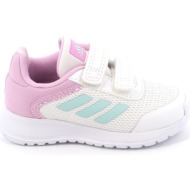  παιδικό αθλητικό παπούτσι για κορίτσι adidas tensaur run 2.0 cf i χρώματος λευκό ig8570