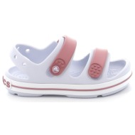  παιδικό πέδιλο για κορίτσι crocs crocband cruiser sandal k ανατομικό χρώματος μωβ 209423-5ah
