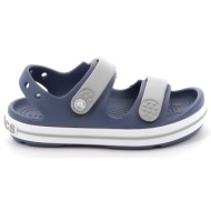  παιδικό πέδιλο για αγόρι crocs crocband cruiser sandal k ανατομικό χρώματος μπλε 209423-45o