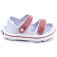  παιδικό πέδιλο για κορίτσι crocs crocband cruiser sandal t ανατομικό χρώματος μωβ 209424-5ah