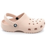  παιδικό σαμπό για κορίτσι crocs classic clog κ ανατομικό χρώματος ροζ 206991-6ur