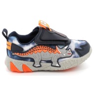  παιδικό αθλητικό παπούτσι για αγόρι bull boys triceratopo scarpa bull boys με φωτάκια on/off χρώματο