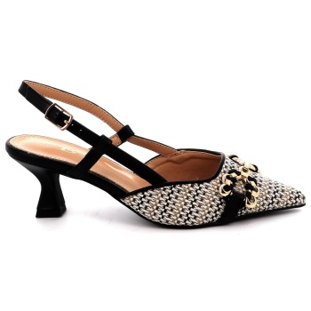 γυναικείο πέδιλο b-nice χρώματος μαύρο