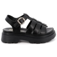  γυναικείο πέδιλο parex χρώματος μαύρο 11631068.b