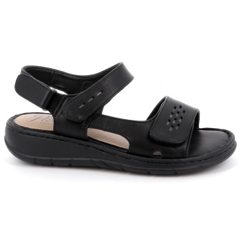 γυναικείο πέδιλο parex χρώματος μαύρο