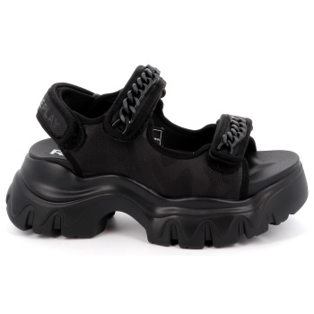 γυναικείο πέδιλο replay χρώματος μαύρο