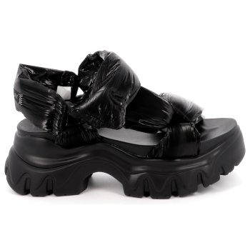 γυναικείο πέδιλο replay χρώματος μαύρο