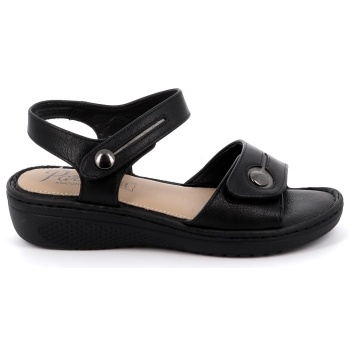 γυναικείο πέδιλο parex χρώματος μαύρο