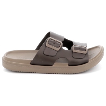 ανδρική σαγιονάρα parex χρώματος καφέ