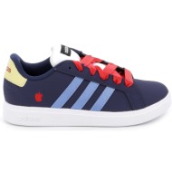  παιδικό αθλητικό παπούτσι για κορίτσι adidas grand court 00s snow white χρώματος μπλε jq6680