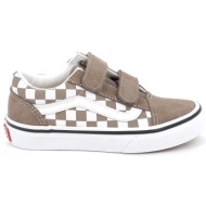  παιδικό χαμηλό casual για αγόρι vans old skool v χρώματος καφέ vn000cya1nu1