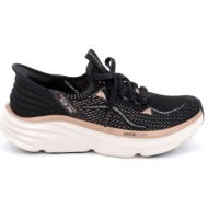  γυναικείο αθλητικό παπούτσι skechers d` lux vapor χρώματος μαύρο 150584-bkrg