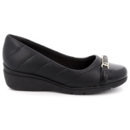  γυναικείο μοκασίνι piccadilly ανατομικό χρώματος μαύρο 117128-2