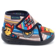  παιδικό παντοφλάκι για αγόρι mini max ανατομικό χρώματος πολύχρωμο v-don 5