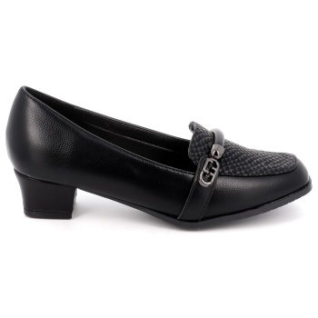 γυναικεία γόβα b-soft χρώματος μαύρο