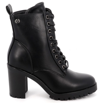 γυναικείο μποτάκι parex χρώματος μαύρο