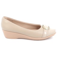  γυναικείο μοκασίνι piccadilly ανατομικό χρώματος μπεζ 143227-5