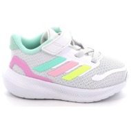  παιδικό αθλητικό παπούτσι για κορίτσι adidas runfalcon 5.0 el i χρώματος λευκό jp5158