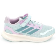  παιδικό αθλητικό παπούτσι για κορίτσι adidas runfalcon 5.0 el c χρώματος πράσινο jp9403