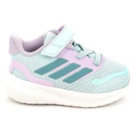  παιδικό αθλητικό παπούτσι για κορίτσι adidas runfalcon 5.0 el i χρώματος πράσινο jp9408