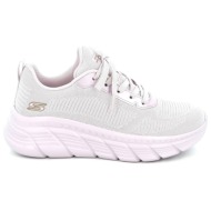 γυναικείο αθλητικό παπούτσι skechers bobs b flex hi χρώματος μωβ 117385-lil