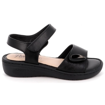 γυναικείο πέδιλο parex χρώματος μαύρο