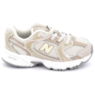  παιδικό αθλητικό παπούτσι new balance 530 χρώματος μπεζ i530783