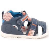  παιδικό κλειστό πέδιλο για αγόρι biomecanics ανατομικό χρώματος μπλε 262124-a556