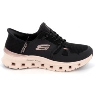  γυναικείο αθλητικό παπούτσι skechers glide-step pro χρώματος μαύρο 150438-bkrg
