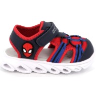  παιδικό κλειστό πέδιλο για αγόρι marvel spiderman με φωτάκια χρώματος μπλε sp014655