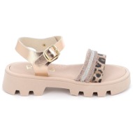  παιδικό πέδιλο για κορίτσι ricco mondo χρώματος χαλκός γκλίτερ t30357t1