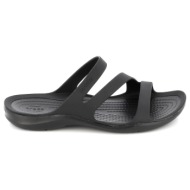  γυναικεία σαγιονάρα crocs swiftwater sandal χρώματος μαύρο 203998-060