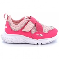  παιδικό αθλητικό παπούτσι για κορίτσι reebok weebok flex sprint infants χρώματος ροζ gz0881