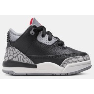  jordan air 3 retro `black cement` βρεφικά παπούτσια (9000197141_39120)