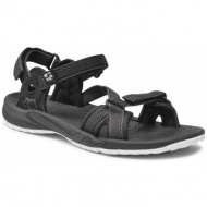  σανδάλια jack wolfskin - lakewood ride sandal w 4019041 black/grey