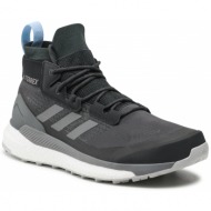  παπούτσια adidas - terrex free hiker gtx w gore-tex g28464 carbon/grey four/glow blue